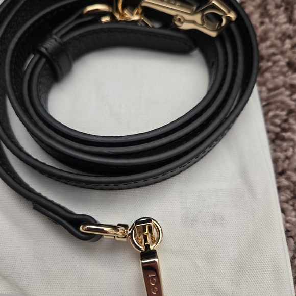 Gucci Ophidia Black Tote with Red and Green Stripes - Picture 16 of 16